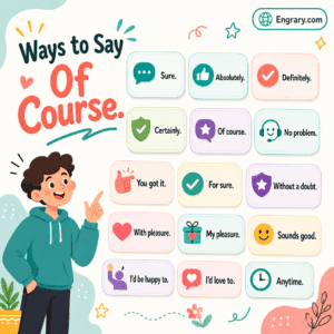 Of Course Formal and Casual Ways to Say Of Course in English • Engrary