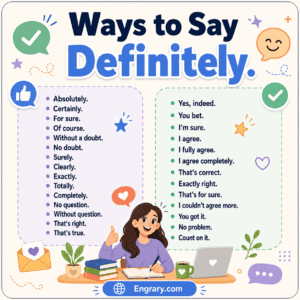 Def Definitely 100+ Polite and Professional Ways to Say Definitely in English • Engrary