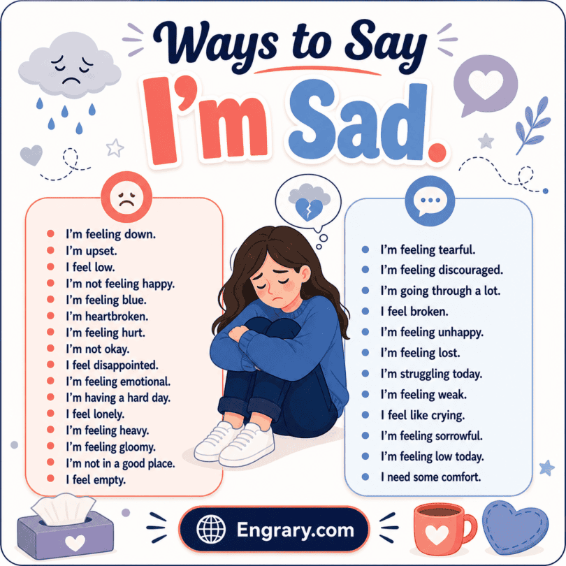 Ssad Example Other Ways to Say “I’m Sad” in English • Engrary