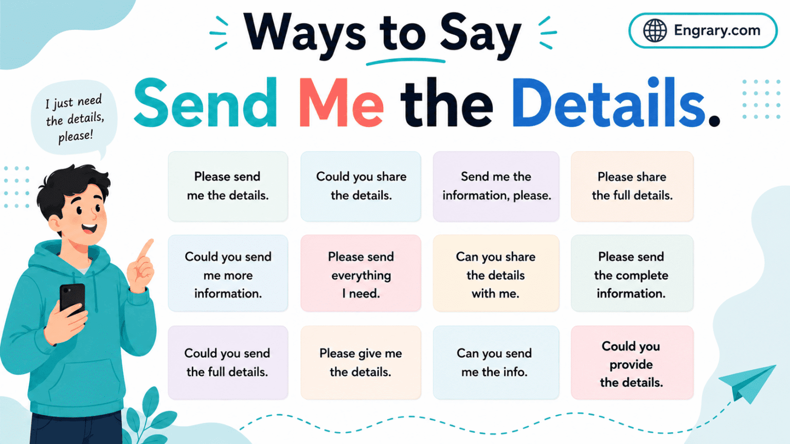 Say Send Help Professional Ways to Say “Send Me the Details” in English • Engrary