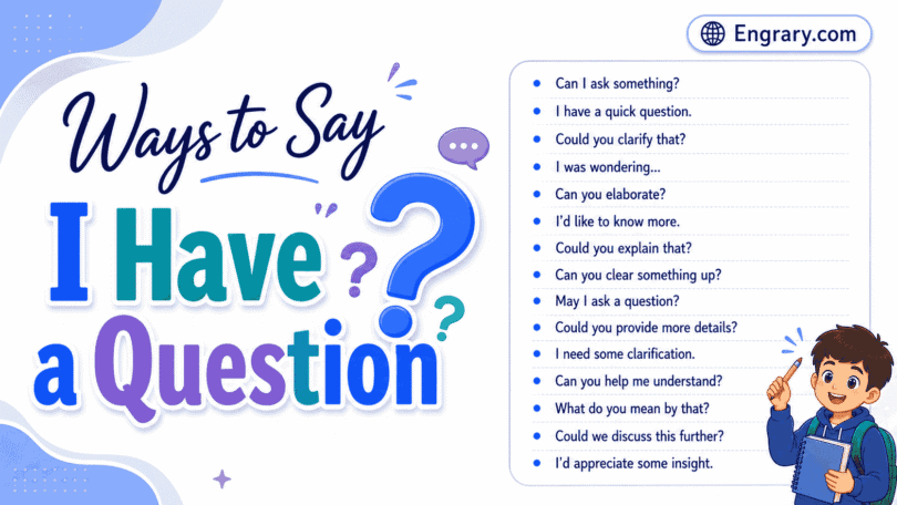 Other Ways to Say 