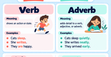 Verb vs Adverb: Key Differences With Examples